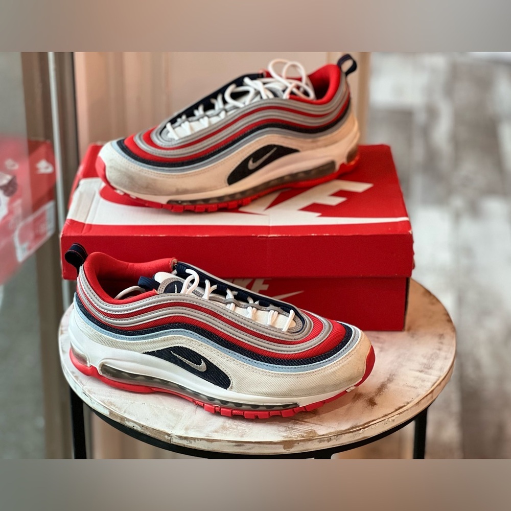 Nike Air Max 97 USA Denim size 10 Sneakers